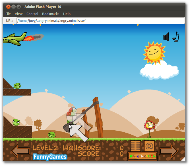 Play Angry Birds clone 'Angry Animals' on your Ubuntu desktop (including  offline!) - OMG! Ubuntu!