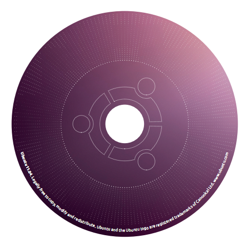 The Official Ubuntu  Disc Artwork - OMG! Ubuntu!