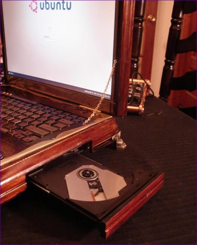 steampunk laptop