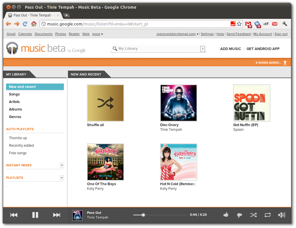 google play music manager ubuntu