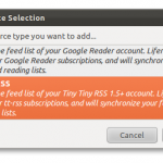 Tiny RSS support has been added to Liferea 1.8