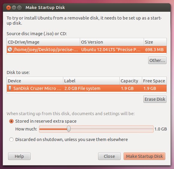ubuntu usb installer maker