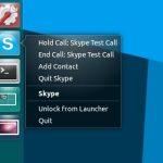 Skype Wrapper 0.6 Adds New Quicklist Options