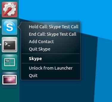 Skype Wrapper 0.6 Adds New Quicklist Options