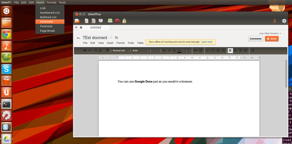 Bring Google Docs to the Ubuntu Desktop with GWOffice - OMG! Ubuntu