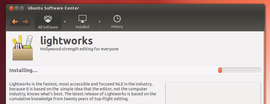 Lightworks for Linux