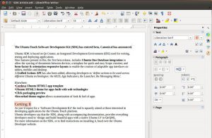 LibreOffice 4.1 Adds Experimental Sidebar
