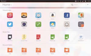 Ubuntu's new icons on Ubuntu for Tablets