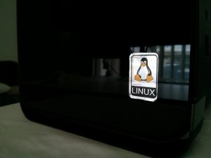 Powered by Linux.
