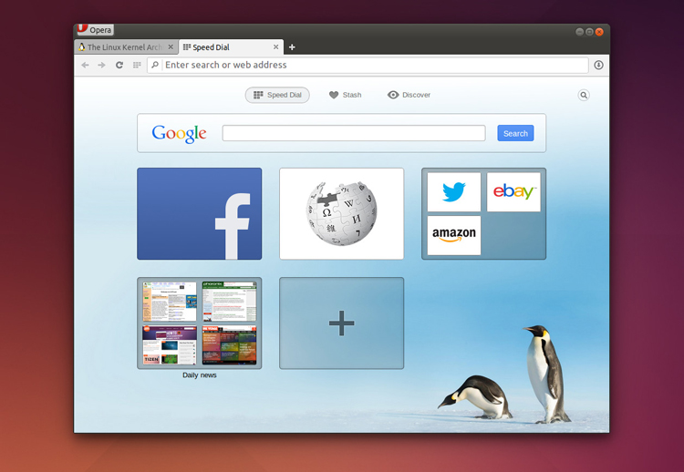 Opera 24 on Linux
