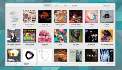 GNOME Music Screenshot