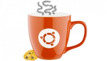 ubuntu mug and biscuit