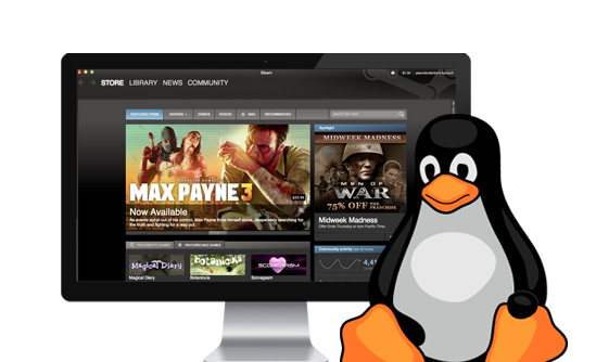 steam download linux