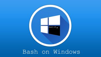bash on windows