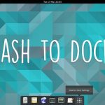 a screenshot of dash to dock on ubuntu linux