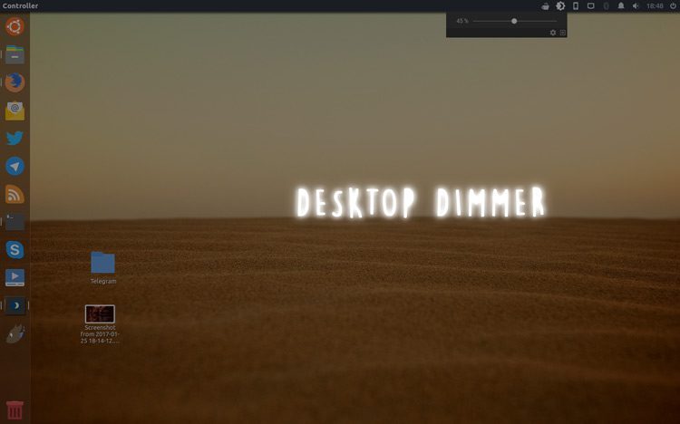 Desktop Dimmer - an Open-Source Screen Dimmer App -