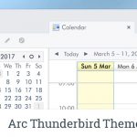 arc theme for thunderbird