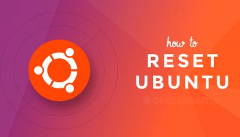 how to reset ubuntu