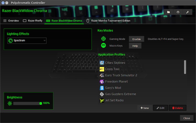 Polychromatic, the Razer Config App for Linux, Scores a New Update