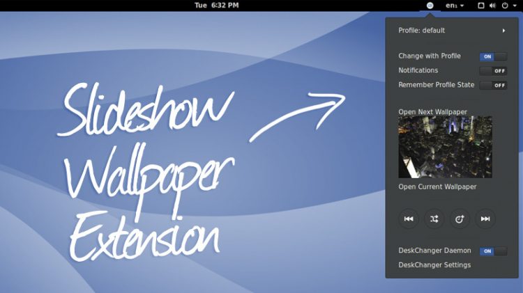 GNOME Slideshow Wallpaper Extension Hero