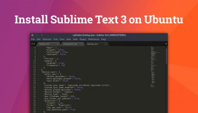 install sublime text 3 on ubuntu