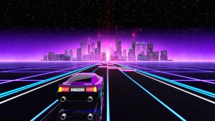 neon drive gameplay