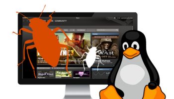 steam with tux mascot