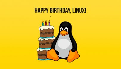 happy birthday linux