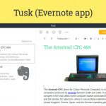 tusk evernote client
