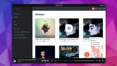 auryo desktop soundcloud app screenshot