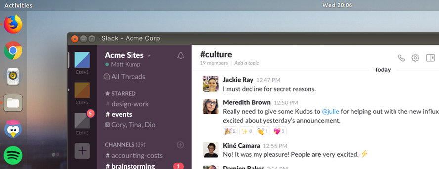 Как установить slack на ubuntu