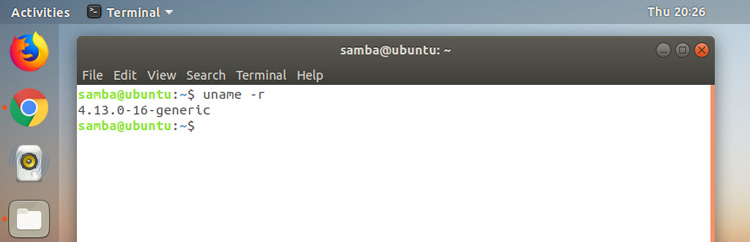 ver kernel ubuntu