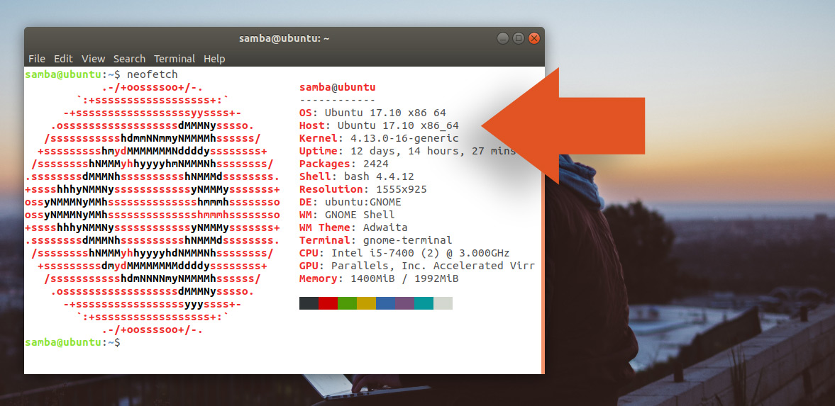 verifique o kernel ubuntu em execução