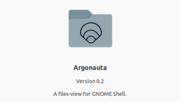 argonauta - a files view extension for GNOME Shell