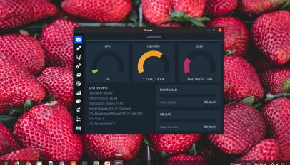 Stacer system optimiser on ubuntu 17.10