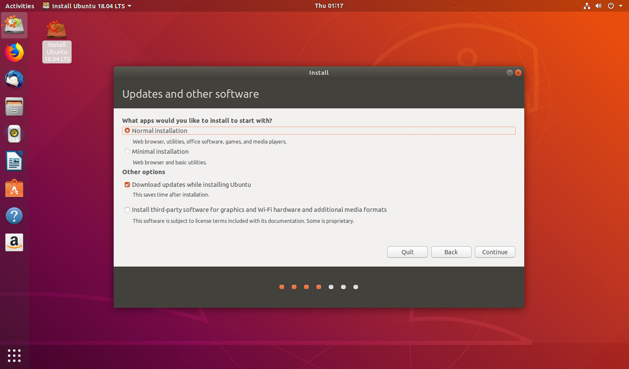 the ubuntu minimal install option.jpgthe ubuntu minimal install option.jpg