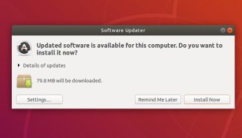 Ubuntu 18.04 things to do - check for updates