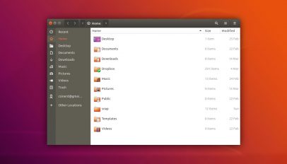 Ambiance GTK theme in Ubuntu 18.04 LTS