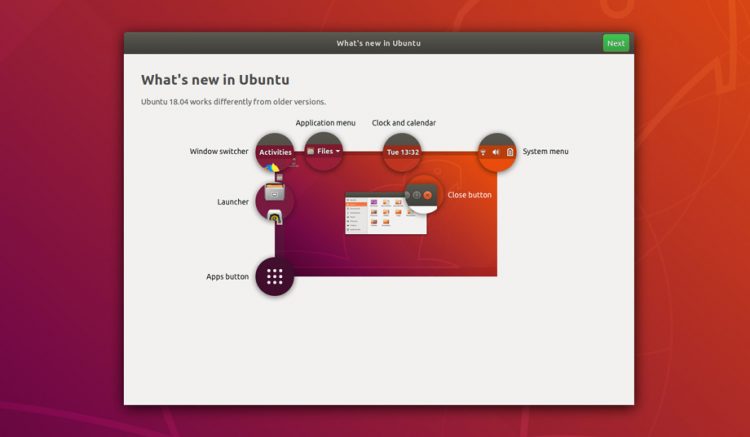 ubuntu welcome - page 1