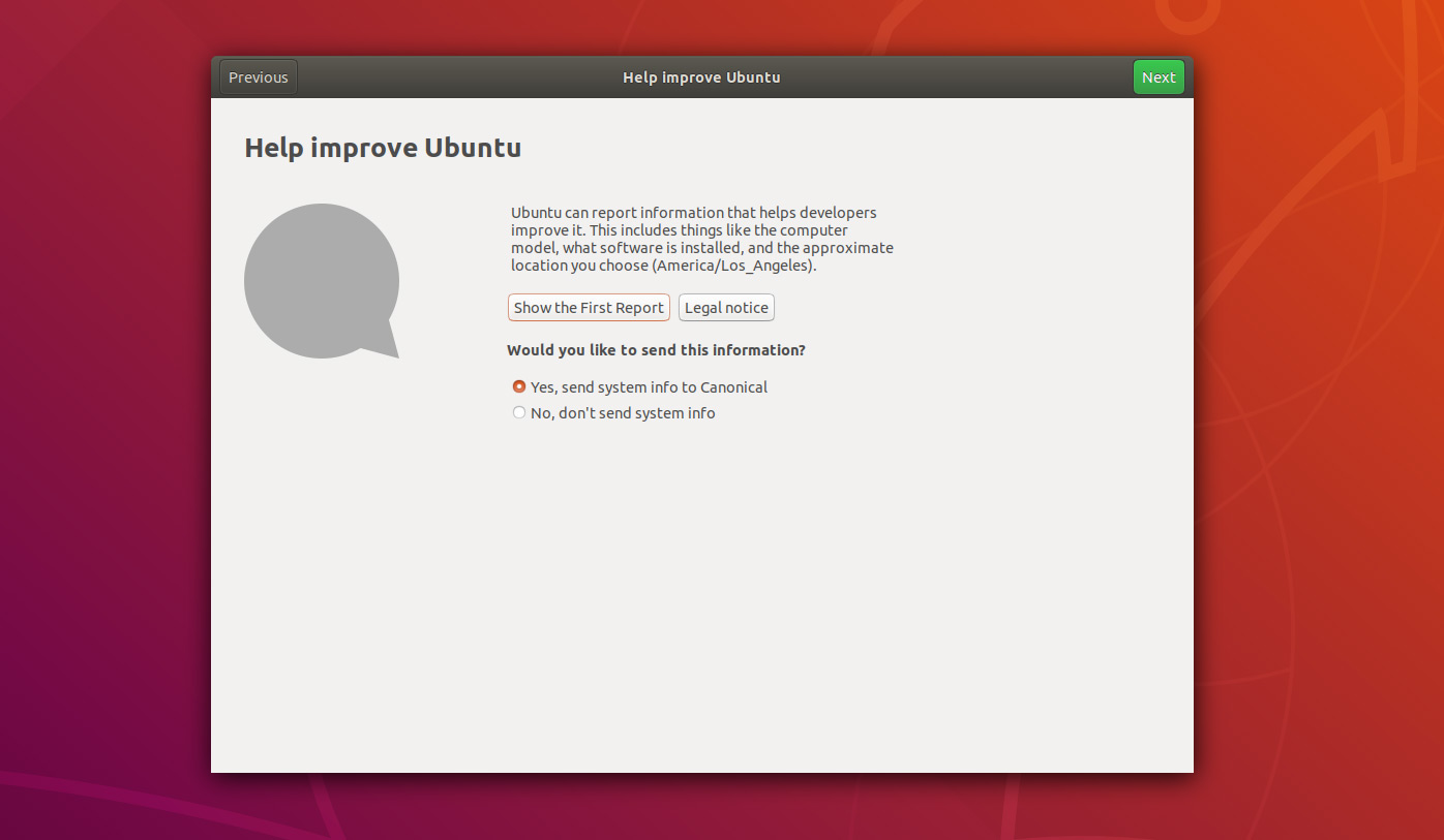 Stjeler Ubuntu data?