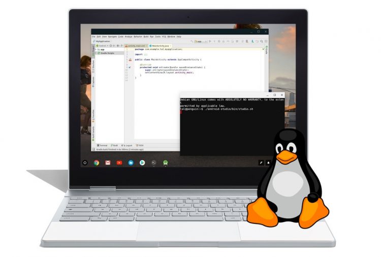 Chromebooks can run Linux apps now