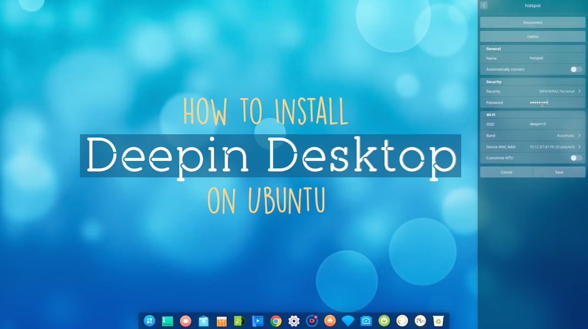 how to install deepin desktop on ubuntu