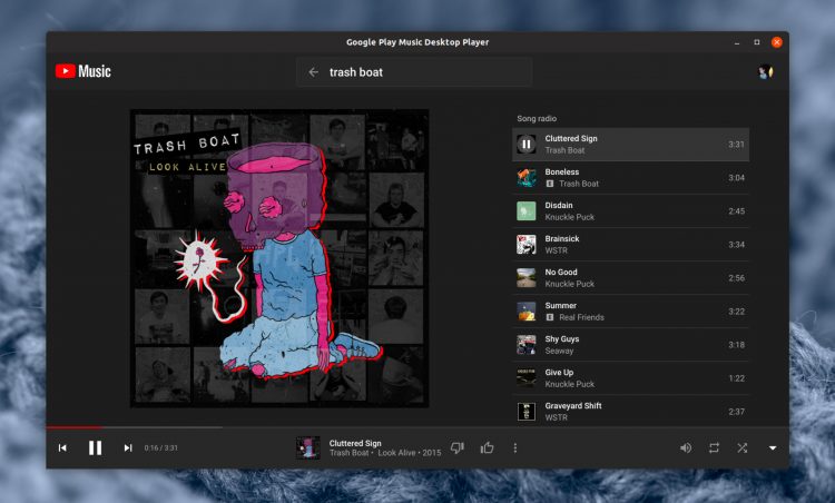 google play music desktop player 4.5