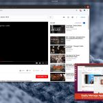 youtube video runs in chrome picture in picture mode