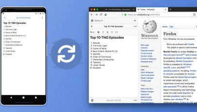 notes by firefox works on android and desktop