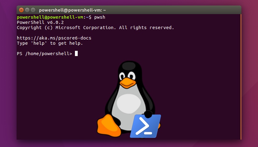 you can install powershell snap app on ubuntu linux