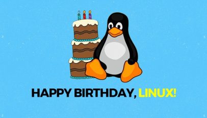 happy birthday to you linux