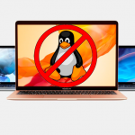 the new apple macbook doesn't let linux boot