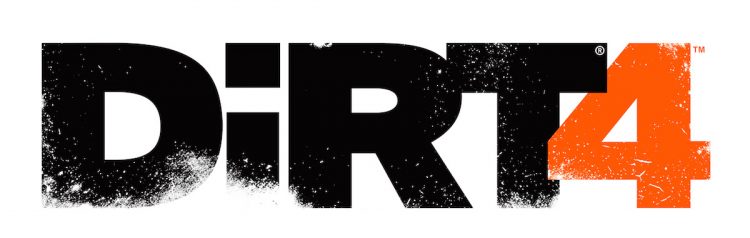 Dirt 4 rally game logo