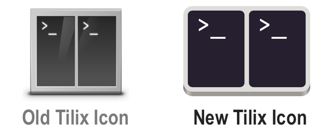 tilix tiling terminal emulator new icon